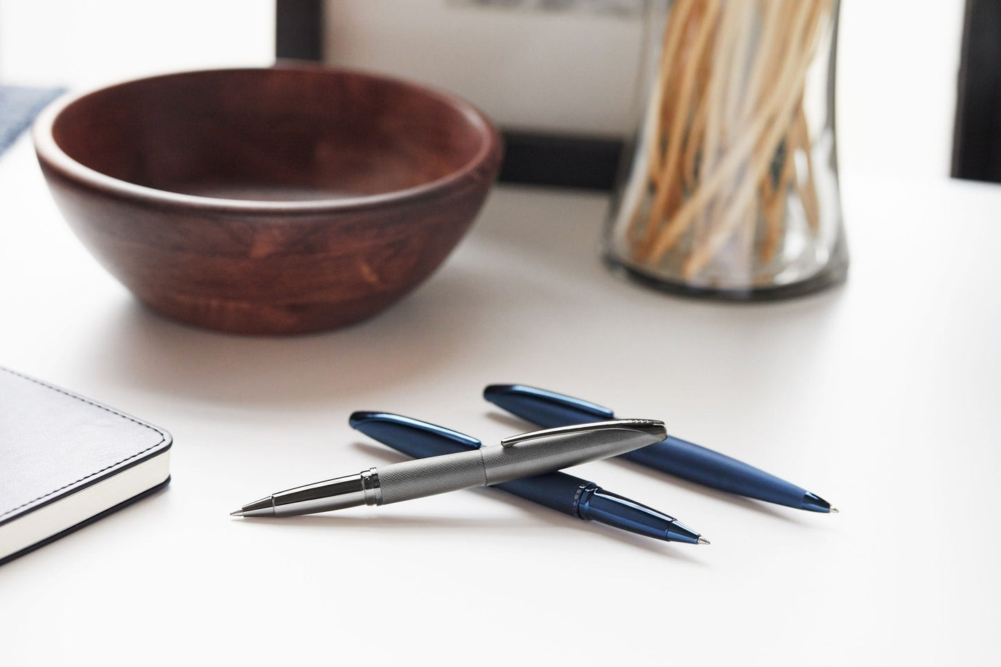 ATX® Sandblasted Titanium Gray Rollerball Pen
