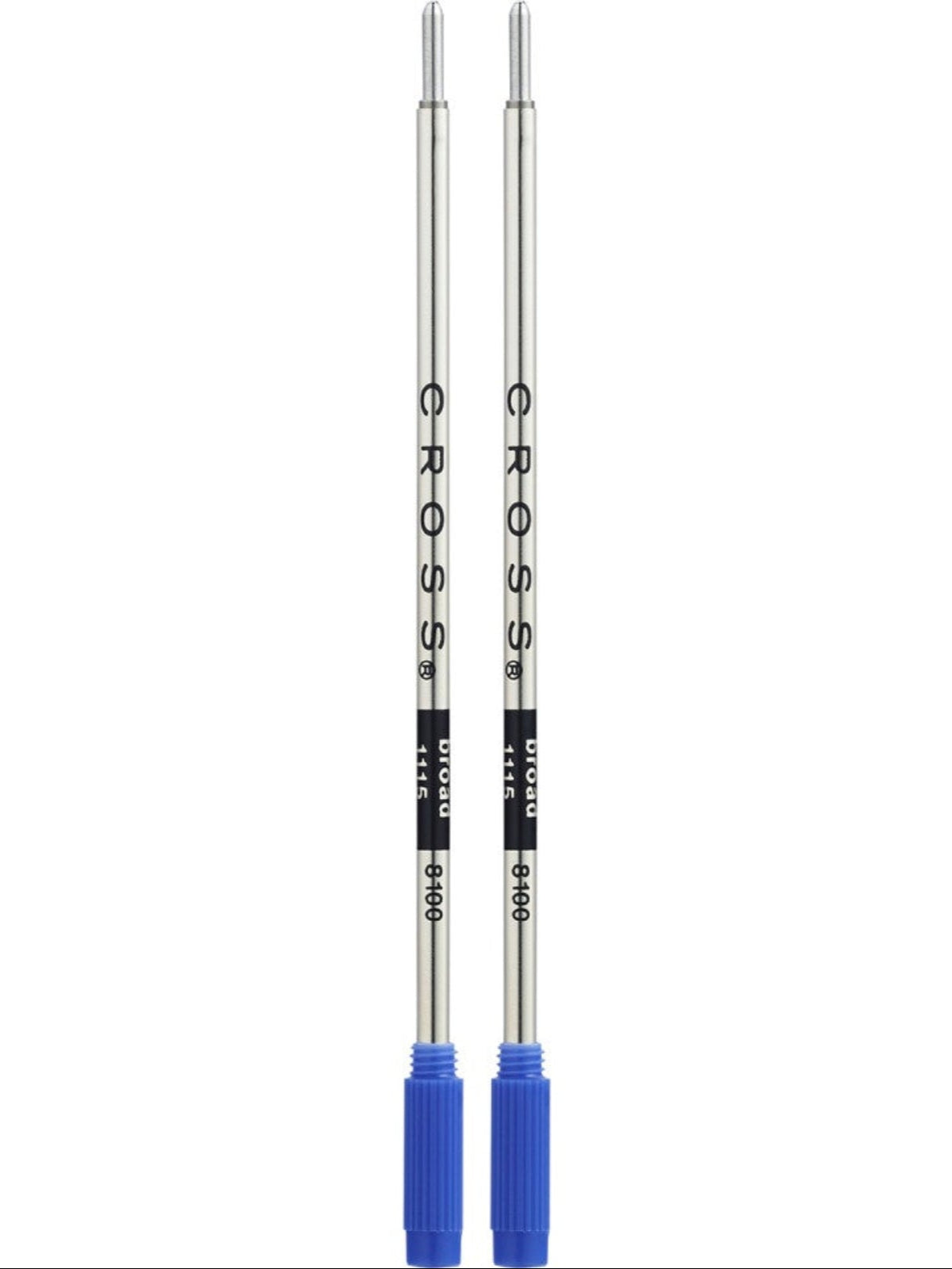 Ballpoint Pen Refill - Blue - Broad - 2-pack