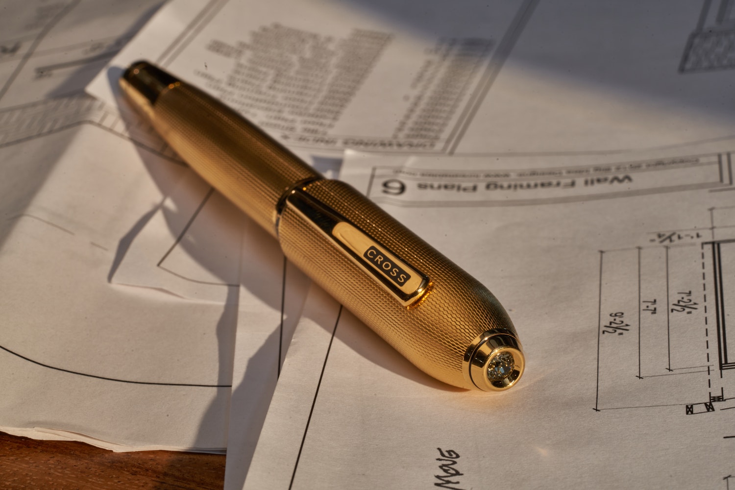 luxury fountain pen peerless by cross