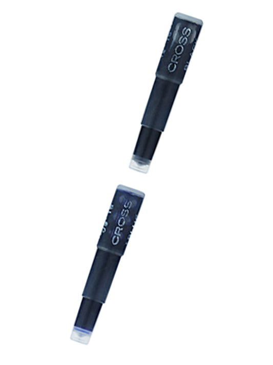 Fountain Pen Ink Cartridge - Blue/Black (6 per card)