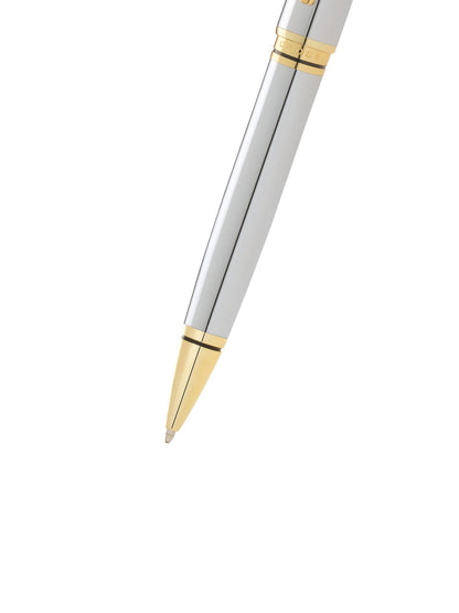 Coventry Polished Chrome with Gold-Tone Ballpoint Pen
