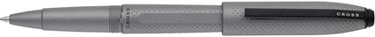 Prism Graphite Resin with Polished Chrome Rollerball Pen