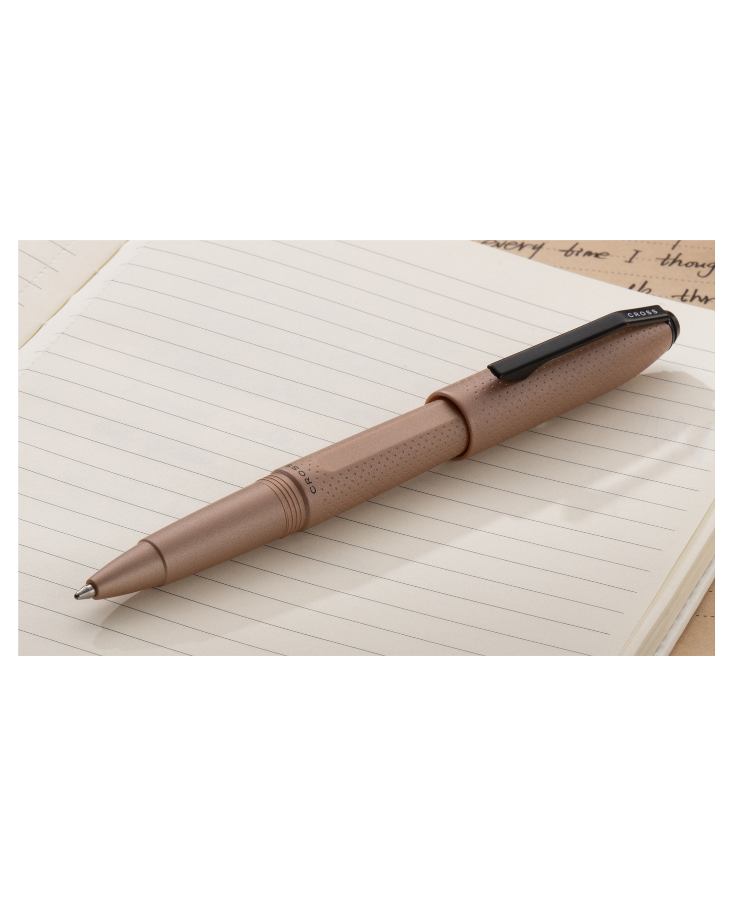Prism Mocha Resin with Polished Chrome Ballpoint Pen