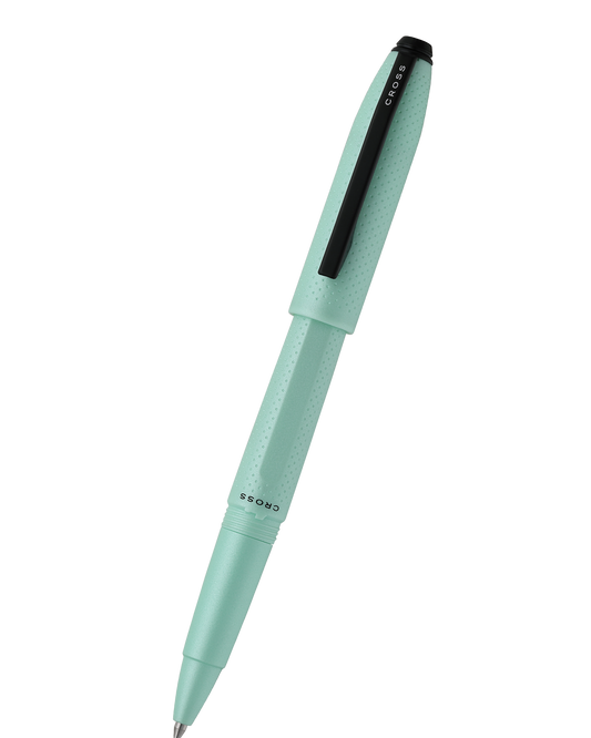 Prism Seafoam Resin with Polished Chrome Ballpoint Pen