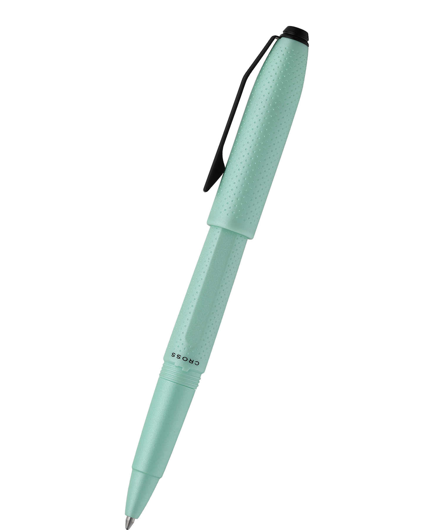 Prism Seafoam Resin with Polished Chrome Ballpoint Pen