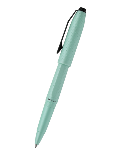 Prism Seafoam Resin with Polished Chrome Ballpoint Pen