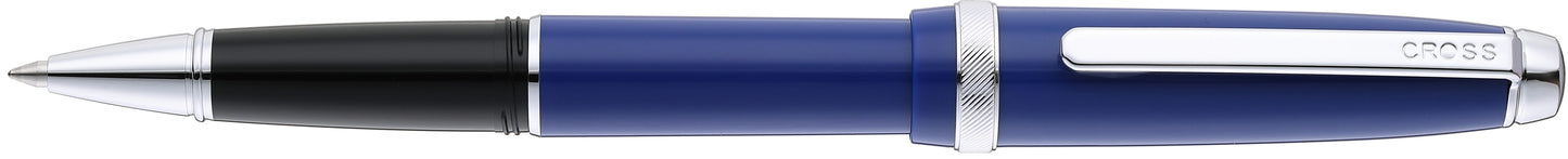 Lume Deep Sea Blue with Polished Chrome Appointments Ballpoint Pen