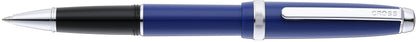 Lume Deep Sea Blue with Polished Chrome Appointments Ballpoint Pen