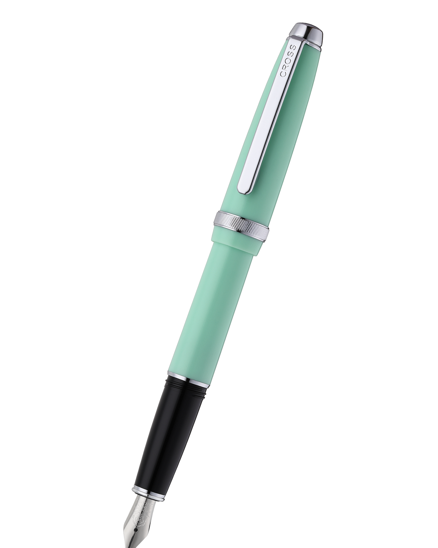 Lume Seafoam with Polished Chrome Appointments Fountain Pen