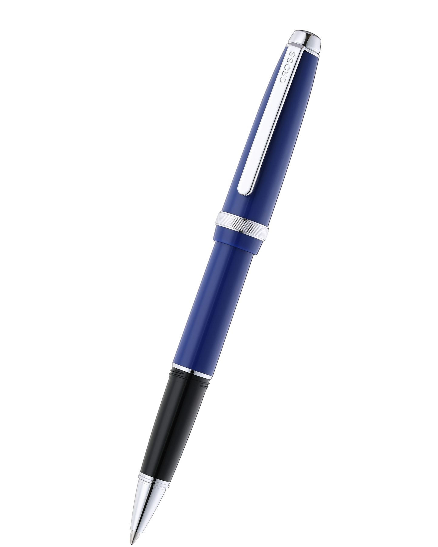 Lume Deep Sea Blue with Polished Chrome Appointments Ballpoint Pen