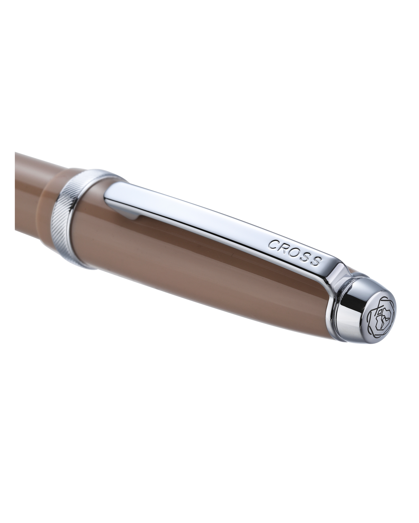 Lume Mocha with Polished Chrome Appointments Ballpoint Pen