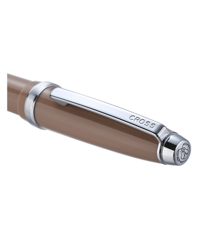 Lume Mocha with Polished Chrome Appointments Ballpoint Pen