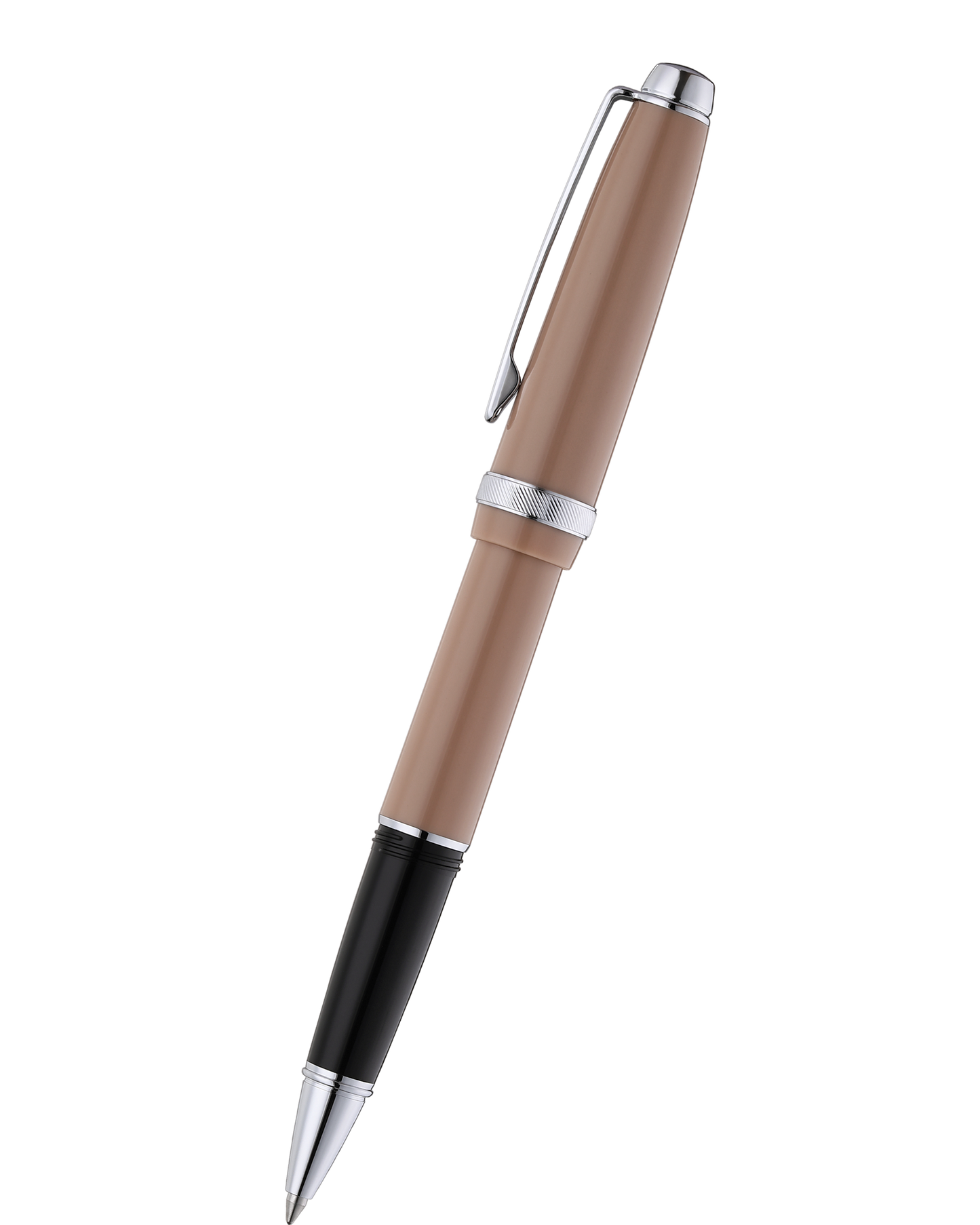 Lume Mocha with Polished Chrome Appointments Ballpoint Pen