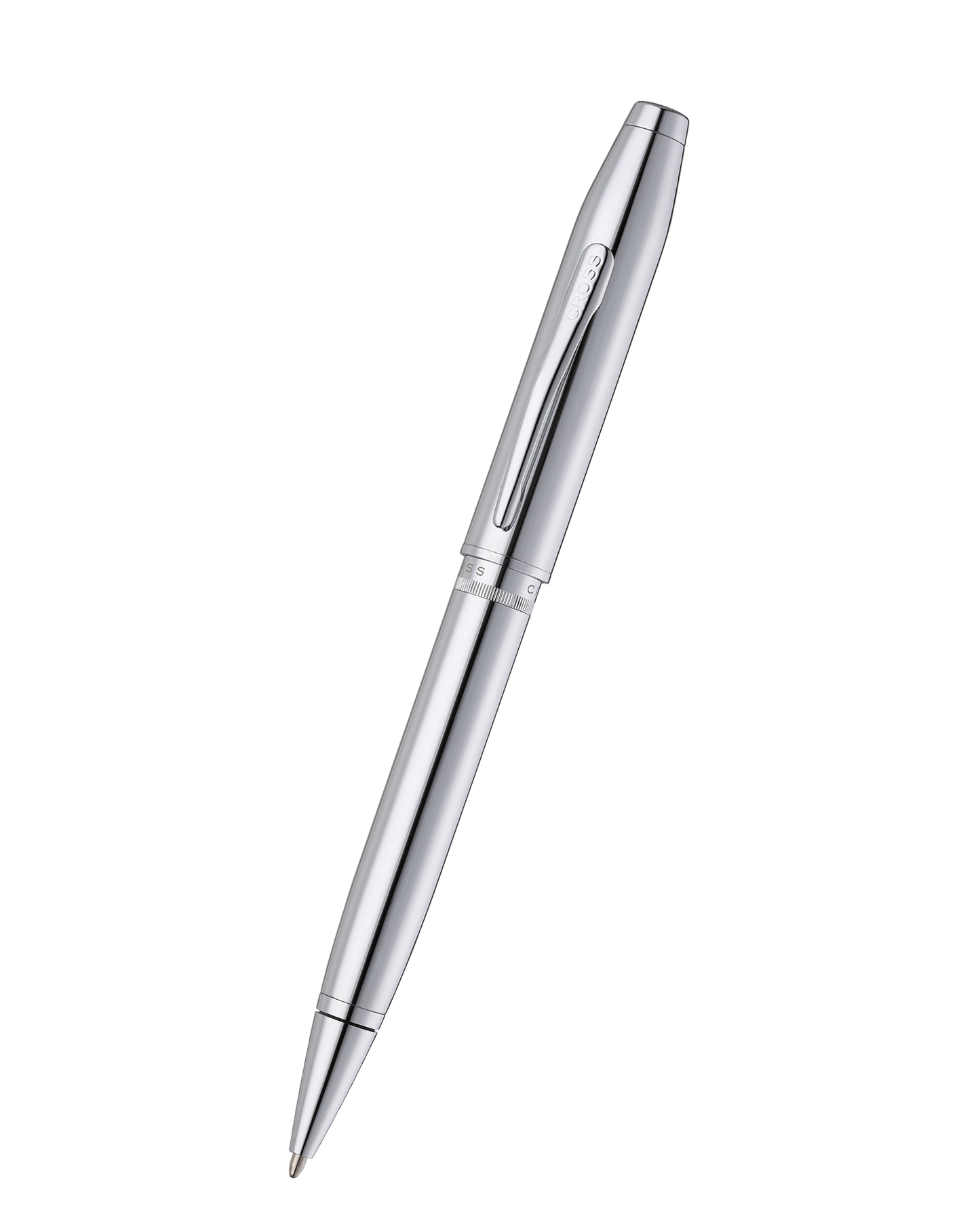 Foundry Polished Chrome with Polished Chrome Appointments Ballpoint Pen