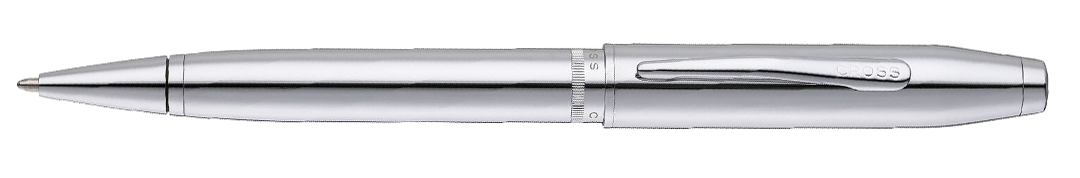 Foundry Polished Chrome with Polished Chrome Appointments Ballpoint Pen