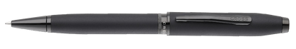 Foundry Matte Black Lacquer with PVD Black Appointments Ballpoint Pen