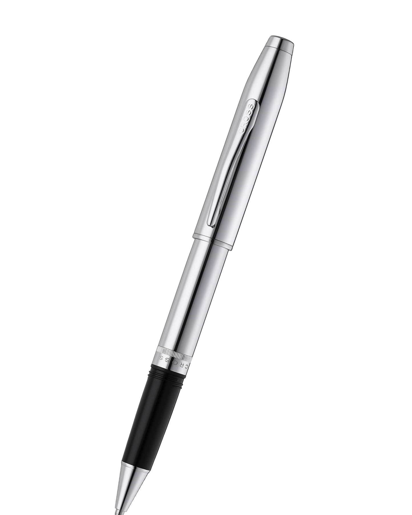 Foundry Polished Chrome with Polished Chrome Appointments Rollerball Pen