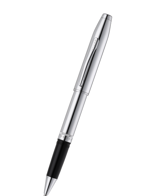 Foundry Polished Chrome with Polished Chrome Appointments Rollerball Pen
