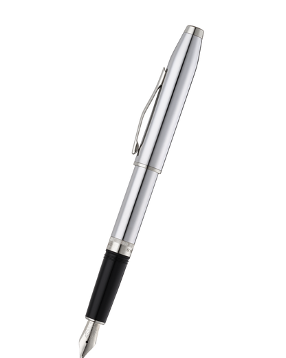 Foundry Polished Chrome with Polished Chrome Appointments Fountain Pen