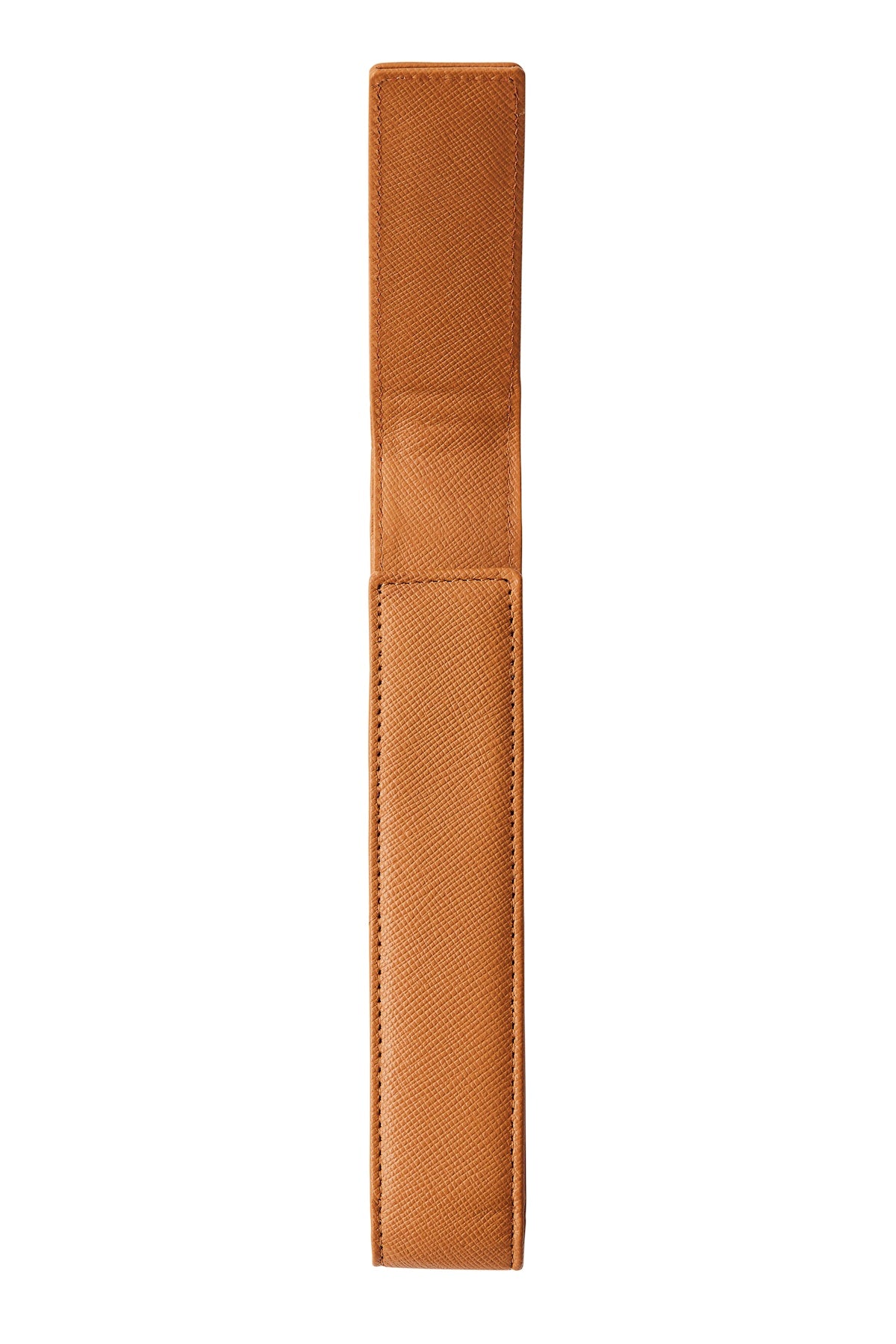 Mocha Leather Magnetic Single Pen Case Gift Bundle