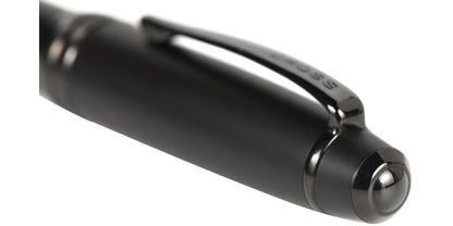 Bailey™ Matte Black Lacquer Stainless Steel Medium Nib Fountain Pen