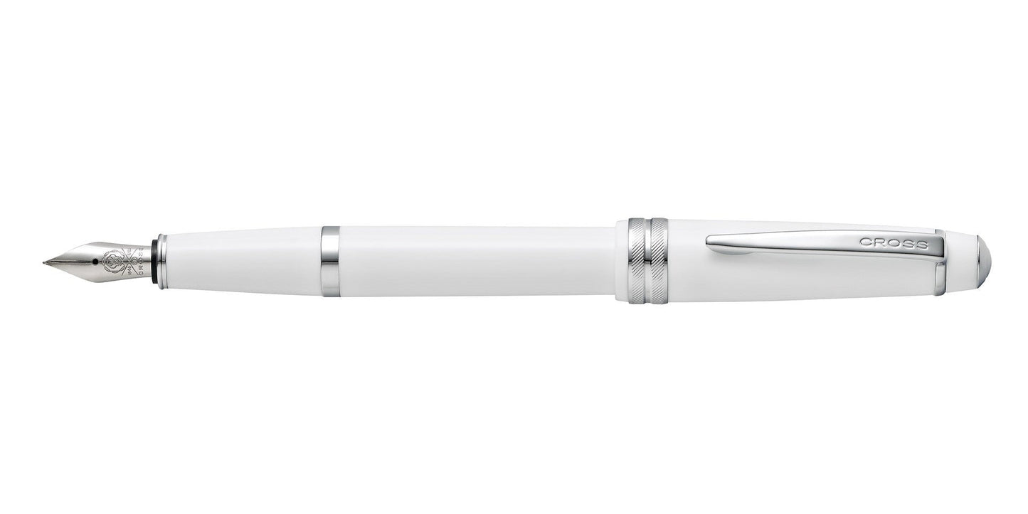 Bailey Light™ Polished White Resin Extra-Fine Nib Fountain Pen