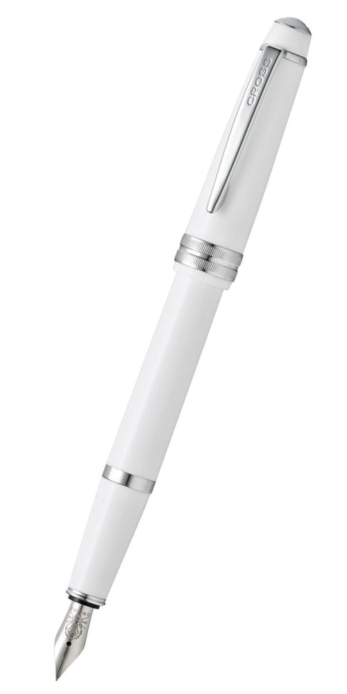 Bailey Light™ Polished White Resin Extra-Fine Nib Fountain Pen