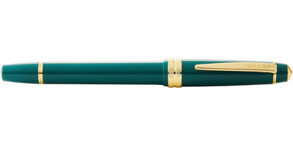 Bailey Light™ Polished Green Resin and Gold Tone Rollerball Pen