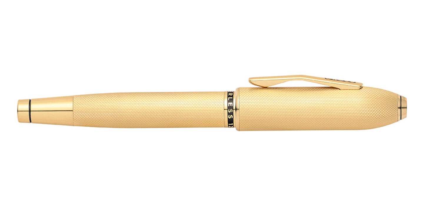 Peerless 125 23KT Gold Plated Rollerball Pen