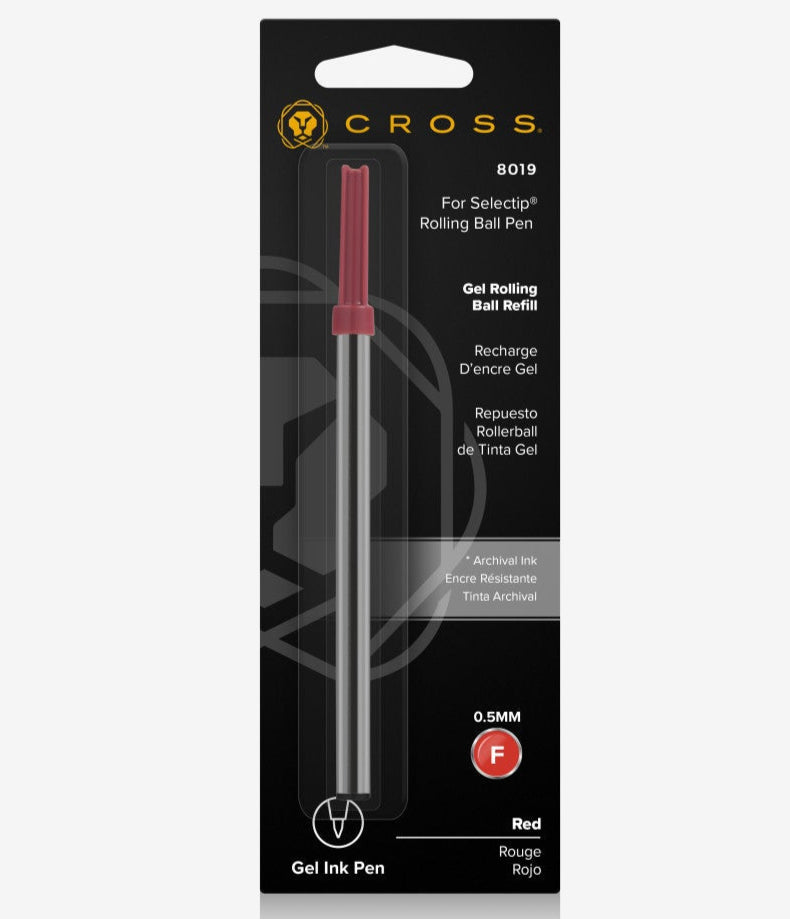 Cross Fine Red Gel Rollerball Refill (0.5MM)