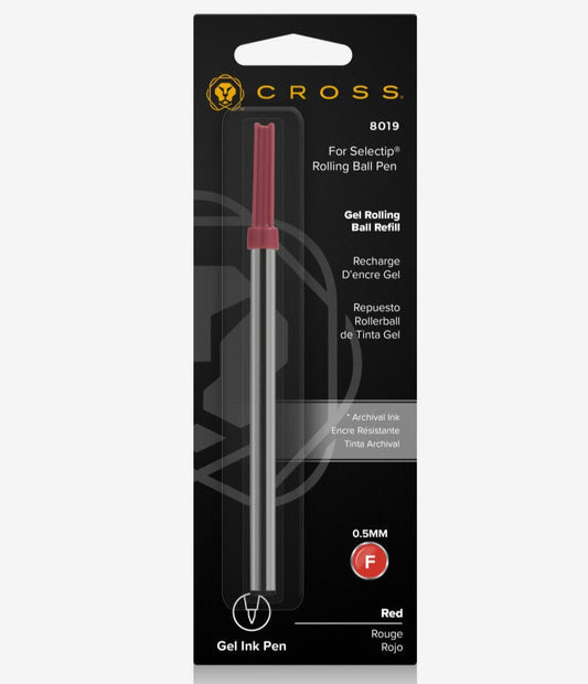 Cross Fine Red Gel Rollerball Refill (0.5MM)