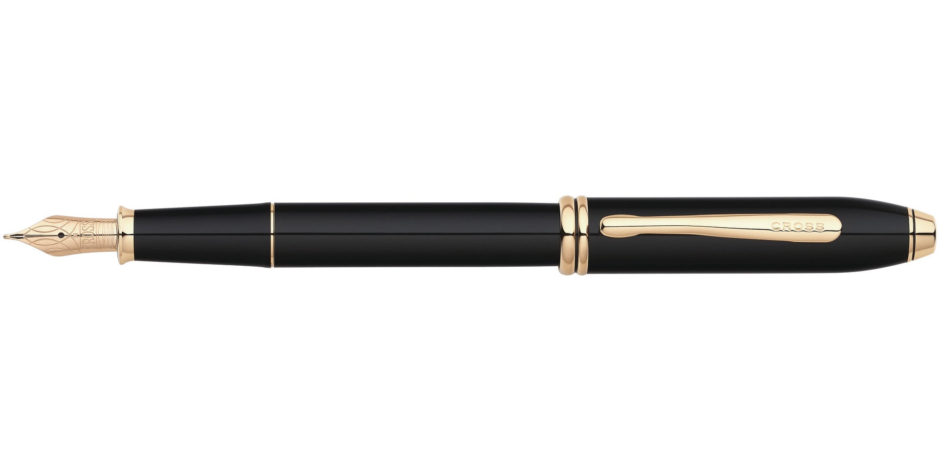 Townsend® Classic Black Lacquer Fountain Pen
