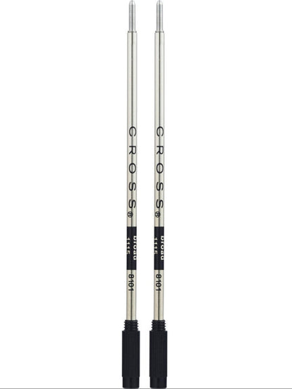 Ballpoint Pen Refill - Black - Broad - 2-pack