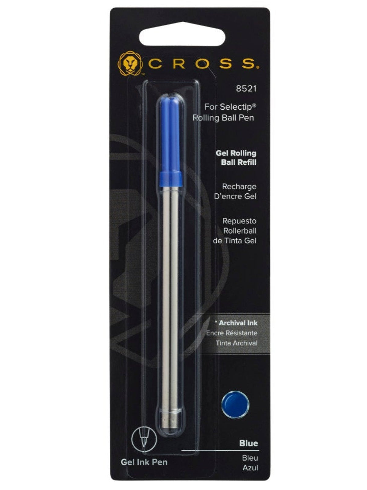 Gel Ink Rolling Ball Refill for Selectip Pens