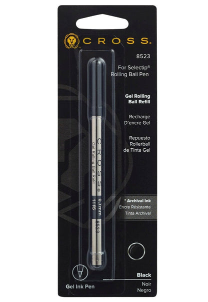 Selectip Gel Rollerball Pen Refill - Black – Single Pack