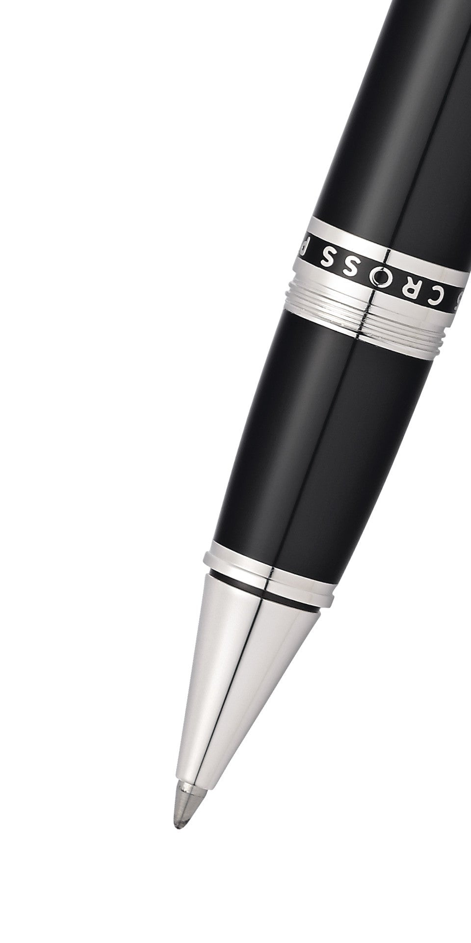 Peerless 125 Obsidian Black Lacquer Rollerball Pen